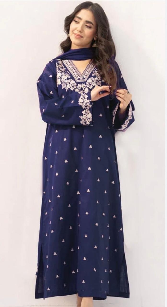 URGE Pure Lawn 3PC Embroidered Collection