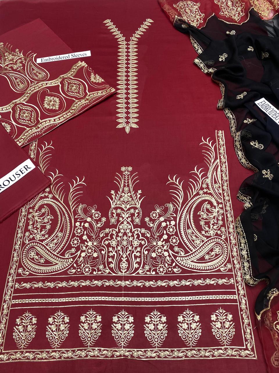 URGE Pure Lawn 3PC Embroidered Collection