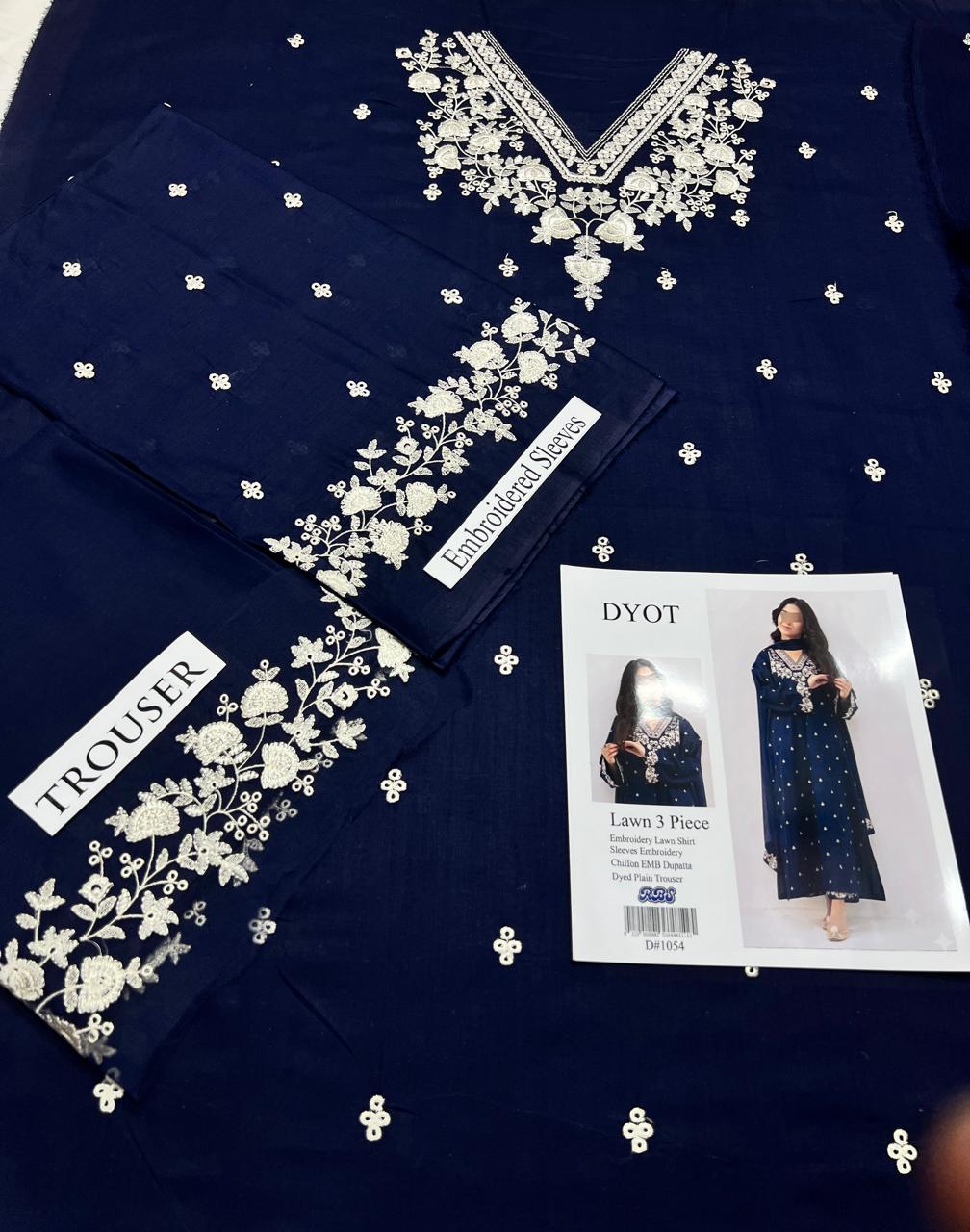 URGE Pure Lawn 3PC Embroidered Collection