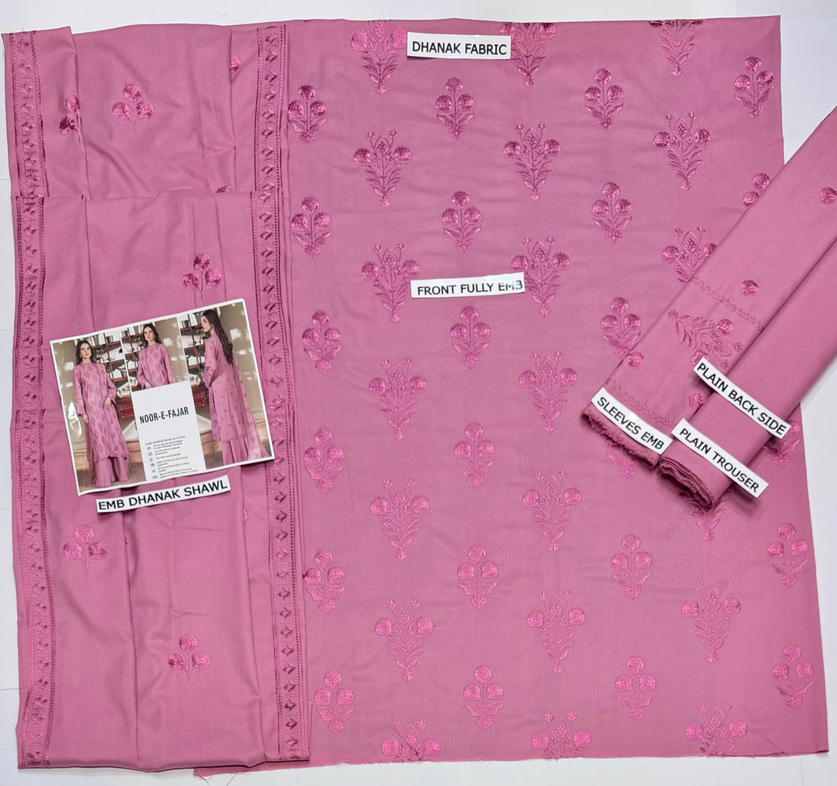 MIX Brand Dhanak 3pc